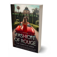 3D view of Premade Romance Book Cover - Cocoa Brown