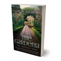 3D view of Premade Fantasy Book Cover - Log Cabin