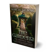 3D view of Premade Fantasy Book Cover - Rangoon Green