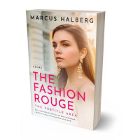 3D view of Premade Romance Book Cover - Pearl Bush