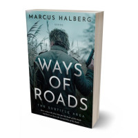 3D view of Premade Mystery & Thriller & Suspense Book Cover - Tower Gray