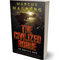 3D view of Premade Mystery & Thriller & Suspense Book Cover - Cocoa Brown