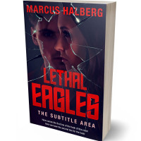 3D view of Premade Mystery & Thriller & Suspense Book Cover - Revolver