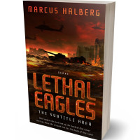 3D view of Graphite #27324 - Premade Apocalyptica Book Cover