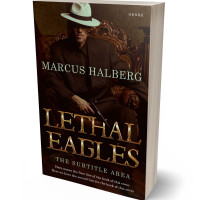 3D view of Premade Mystery & Thriller & Suspense Book Cover - Graphite