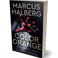 3D view of Premade Mystery & Thriller & Suspense Book Cover - Martini