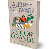 3D view of Premade Self-Improvement & Self-Help Book Cover - Soft Amber