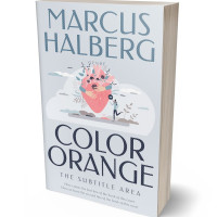 3D view of Premade Health & Mind & Body Book Cover - Iron