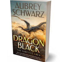 3D view of Premade Fantasy Book Cover - Taupe