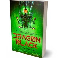 3D view of Premade Science Fiction Book Cover - La Palma