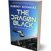 3D view of Premade Science Fiction Book Cover - Chambray