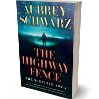 3D view of Premade Science Fiction Book Cover - Tan