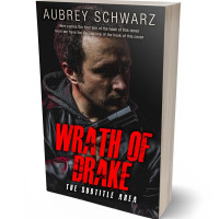 3D view of Premade Mystery & Thriller & Suspense Book Cover - Alizarin Crimson