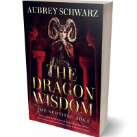 3D view of Premade Fantasy Book Cover - Old Rose