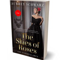 3D view of Premade Romance Book Cover - Cocoa Brown