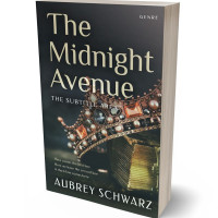 3D view of Premade Historical Book Cover - Outer Space