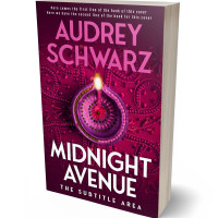 3D view of Premade Religion & Spirituality Book Cover - Mulberry Wood