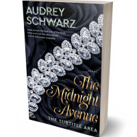 3D view of Premade Romance Book Cover - Swirl