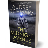 3D view of Premade Science Fiction Book Cover - Shark