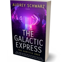 3D view of Lavender #27819 - Premade Science Fiction Book Cover