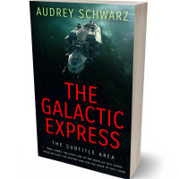 3D view of Aztec #27823 - Premade Science Fiction Book Cover