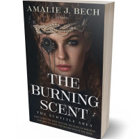 3D view of Premade Fantasy Book Cover - Thunder