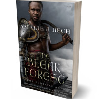 3D view of Premade Fantasy Book Cover - Thunder