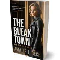 3D view of Premade Mystery & Thriller & Suspense Book Cover - Vanilla