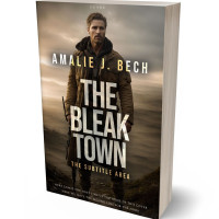 3D view of Premade Apocalyptica Book Cover - Birch