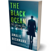 3D view of Premade Mystery & Thriller & Suspense Book Cover - Tarawera