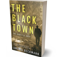 3D view of Premade Mystery & Thriller & Suspense Book Cover - Shadow