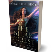 3D view of Premade Fantasy Book Cover - Shark