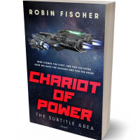 3D view of Premade Science Fiction Book Cover - Mirage