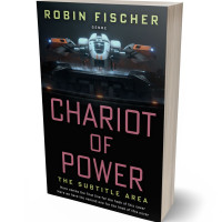 3D view of Premade Science Fiction Book Cover - Woodsmoke