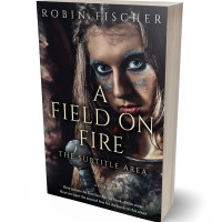 3D view of Premade Fantasy Book Cover - Thunder