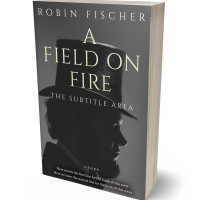 3D view of Premade Historical Book Cover - Mine Shaft