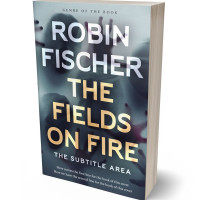 3D view of Premade Mystery & Thriller & Suspense Book Cover - Bright Gray