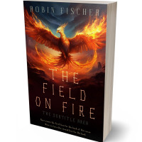 3D view of Premade Fantasy Book Cover - Piper