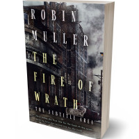 3D view of Premade Apocalyptica Book Cover - Thunder