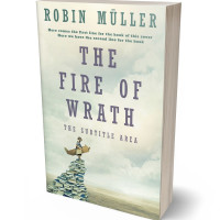 3D view of Premade Children's Book Cover - Periglacial Blue