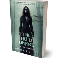 3D view of Premade Horror Book Cover - Viridian Green