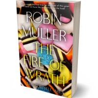 3D view of Premade Cookbooks & Food & Wine Book Cover - Quicksand