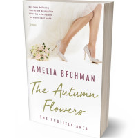 3D view of Premade Romance Book Cover - Pearl Bush