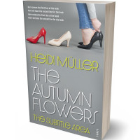 3D view of Premade Chick Lit Book Cover - Oslo Gray