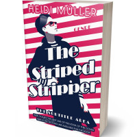 3D view of Premade Chick Lit Book Cover - Bunting