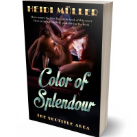 3D view of Premade Erotica Book Cover - Indian Khaki