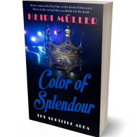 3D view of Premade Royal Romance Book Cover - Haiti