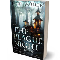 3D view of Premade Fantasy Book Cover - Conch