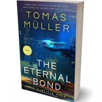 Tablet view of Cloud Burst #28496 - Premade Science Fiction Book Cover