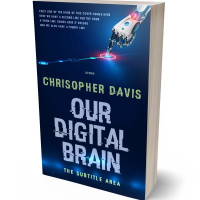 3D view of Premade Science Fiction Book Cover - Deep Cove